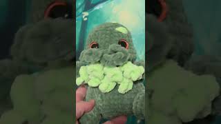 Cthulu commission #smallbusiness #crochet #artist #amigurumi #cute #handmade