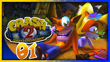 Jeri Plays | Crash Bandicoot 2: CORTEX STRIKES BACK Part 1 - FINALLY HERE!