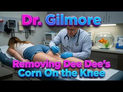 Removing Dee Dee's Corn on the Knee