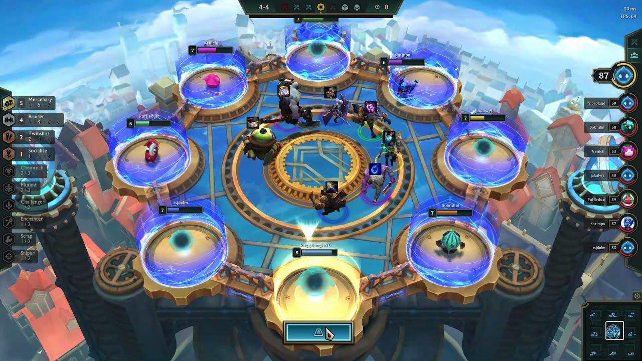 TFT 7 MERCENARY RANKED VS ARROGANT PLAYER