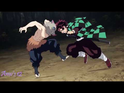 RISE_「AMV」|-تانجيرو-ضد-اينوسكي-|-قاتل-الشياطين