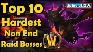 Top 10 Hardest Bosses That Were Not End Bosses in World of Warcraft