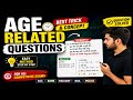AGE RELATED QUESTIONS 🔥 | Best Trick & Concept | Age Problem in Hindi | Easy Maths Shortcuts #ntpc