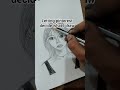 letting pinterest decide what my drawing but with pencil ✏️🖤
