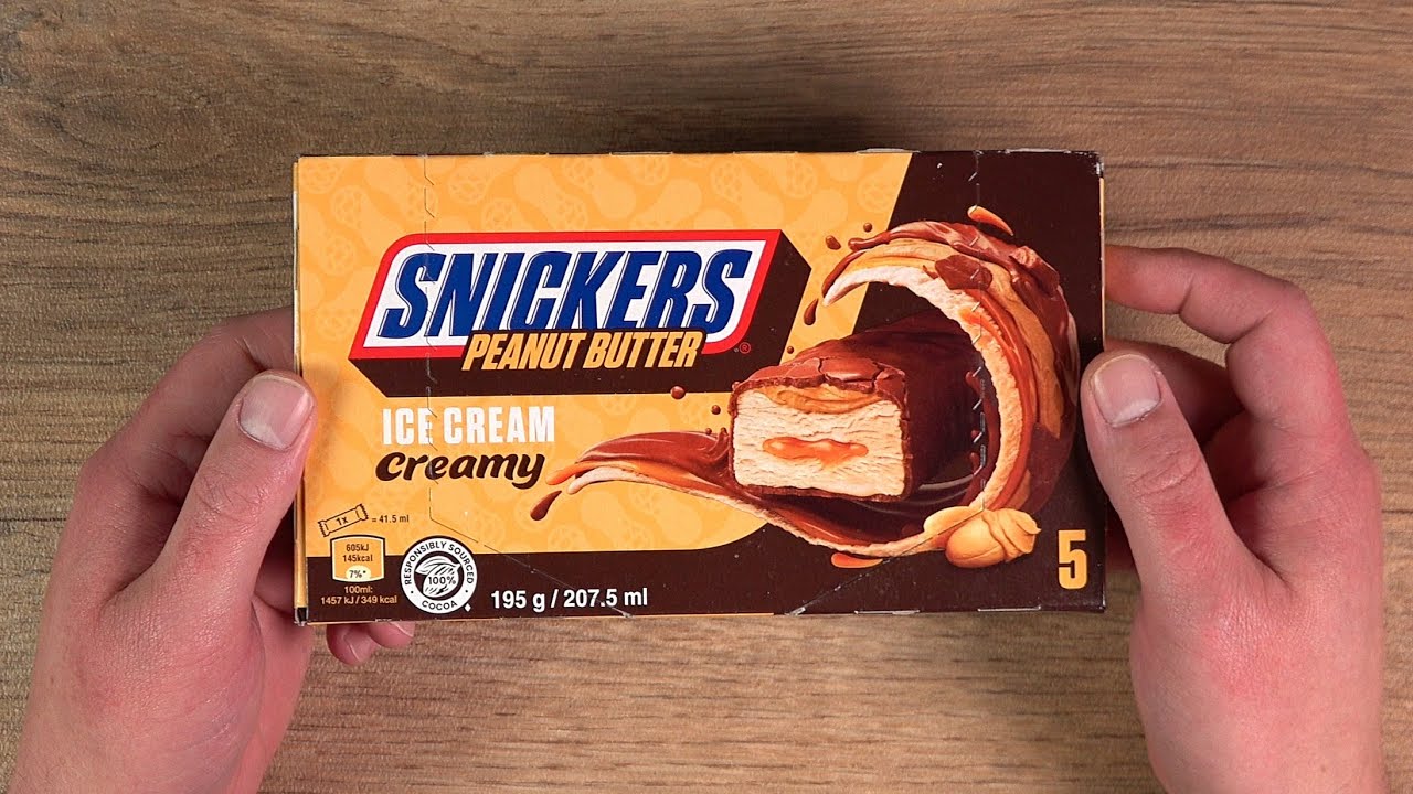 Snickers Peanut Butter Ice Cream
