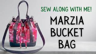 Sew along with me! Marzia Bucket Bag by Kaur Threads