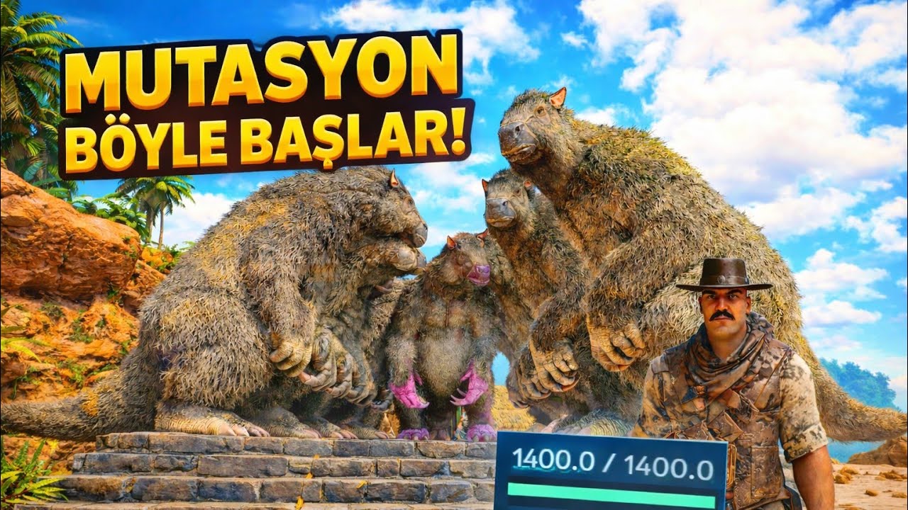 ARK’ta Mutasyon Rehberi | Sıfırdan Babaerkil 20/20 Sistemi (Megatheryum)