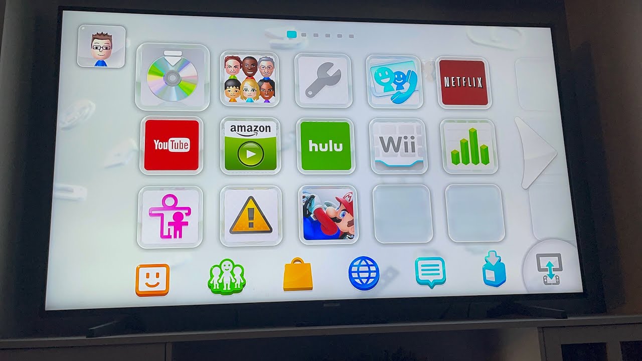 WiiUとその他 My Wii U menu - YouTube