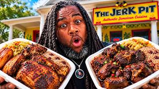 IS THIS REALLY THE BEST JERK CHICKEN IN MD?! 😳 I TRIED THE JERK PIT!