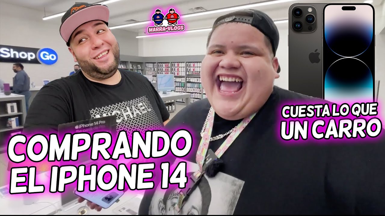 ¡¡NO ESPERABA GASTAR TANTO DINERO!! COMPRANDO iPHONE 14 - MarraVlogs