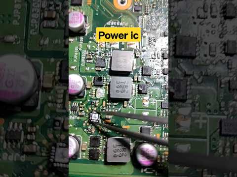 No Power On Laptop Power IC Change#macnitesh #laptop #