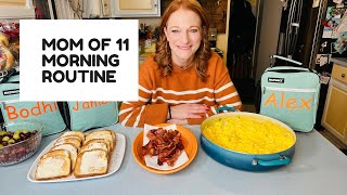 MOM OF 11 MORNING ROUTINE