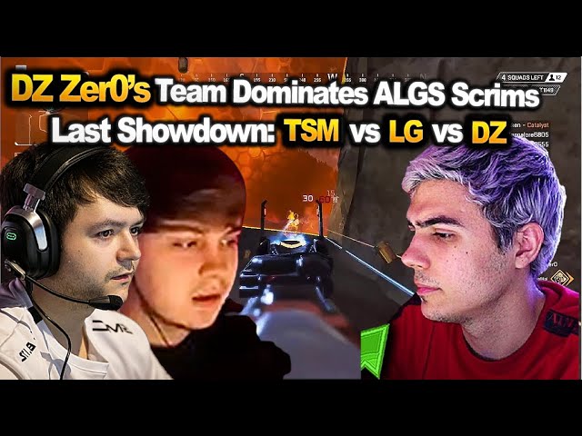 DZ Zer0's Team Dominates ALGS Scrims: TSM, DZ, and LG Last Three Standing!! class=