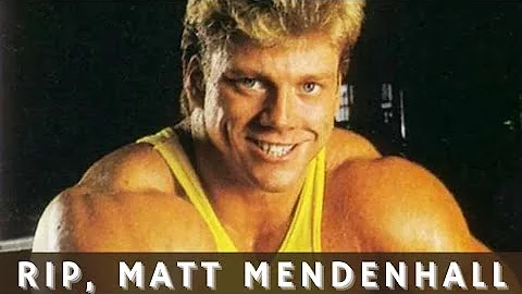 Matt Mendenhall Passed Away. Palumbo Pays Tribute.
