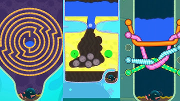 Save the fish game || Pull the pin || Save the fish level 363-374