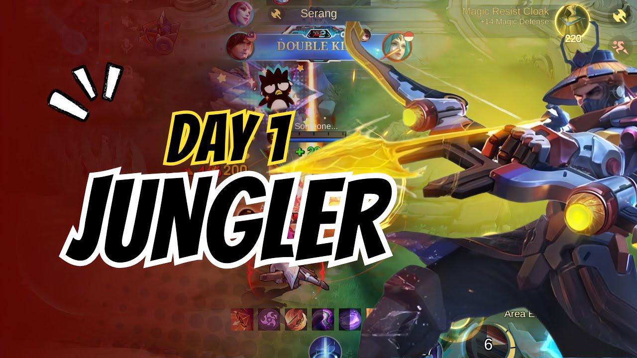 Belajar Jungler dari 0! Day 1 Ranked Mobile Legends