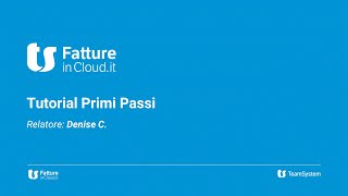 Fatture in Cloud: Tutorial Primi Passi
