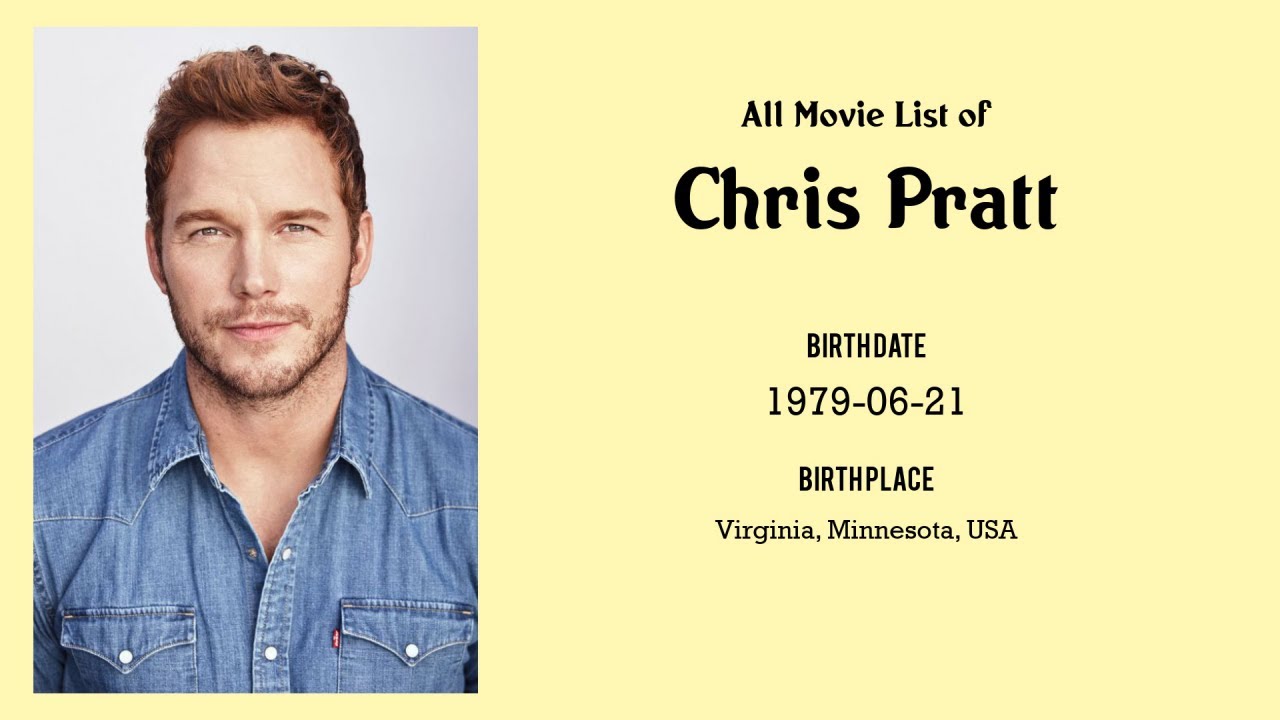 Chris Pratt Movies list Chris Pratt| Filmography of Chris Pratt