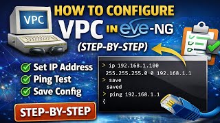 EVE-NG Virtual PC (VPC) | Basic Configuration for Networking Labs