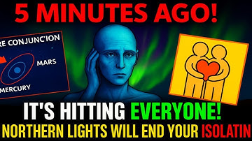 ✨Mercury–Mars Conjunction: Why You Feel ISOLATED… and How the AURORA Reveals Your TRUE PATH!