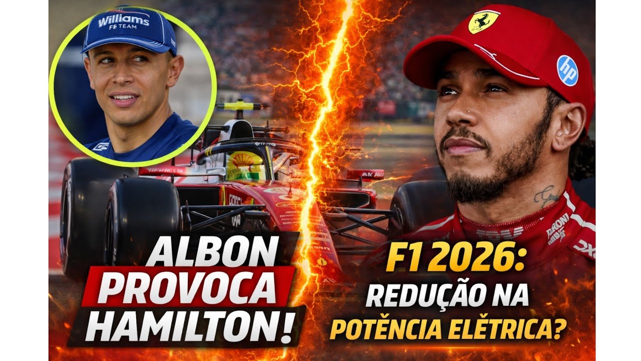 ALBON MANDA RECADO PARA HAMILTON! E F1 2026 PODE PERDER POTÊNCIA ELÉTRICA? 🚨