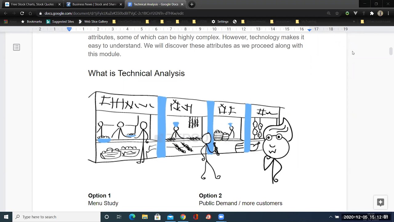 Technical Analysis Day 1 Part1 - YouTube