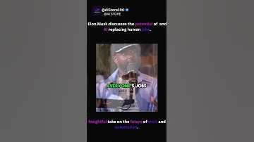 Will AI Replace Jobs ? Elon Musk