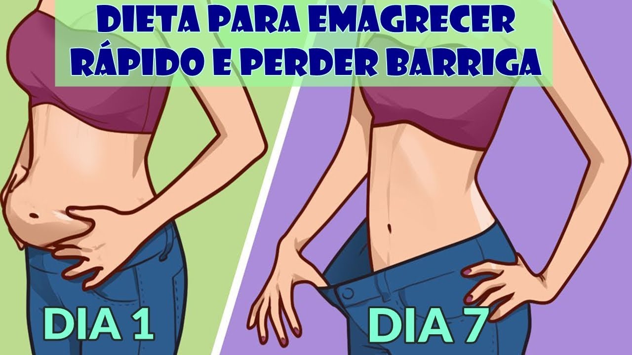 Como perder barriga fazendo dieta