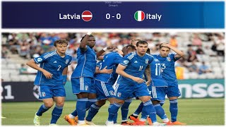 LATVIA U21 0-0 ITALY U21 | UEFA EURO 21 QUALIFICATION | EXTENDED HIGHLIGHTS | 08/09/2023