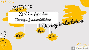Software RAID 10 configuration during Linux  installation