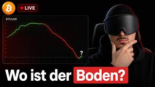 🔴 LIVE: Bitcoin Boden? Crash oder Bärenfalle