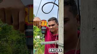 How To Install CCTV Camera in Home 🏠 | Full Process | Day 23 #cctv  #securitycam #originalcharacter