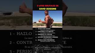 5 Leyes brutales de David Goggins