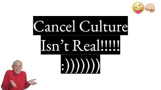 Cancel Culture Isn’t Real, Y’all Just Hate Accountability