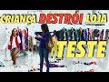 CRIANÇA DESTRÓI LOJA | TESTES DO CORONATO