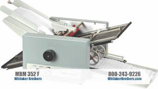MBM 352 Tabletop Paper Folder