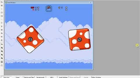 Super Mario Bros X (SMBX 1.4.4-38A): 16-bit Rotating Mushroom Blocks