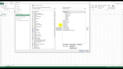 CASES A COCHER EXCEL