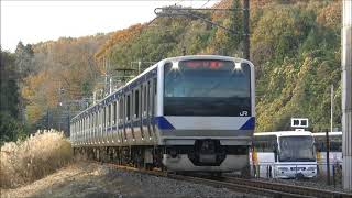 JR水戸線 2020/11/19 ワンマン訓練ほか