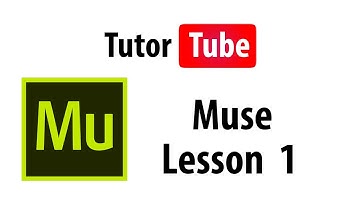 Muse Tutorial - Lesson 1 - Muse Interface and Type of Website Choices