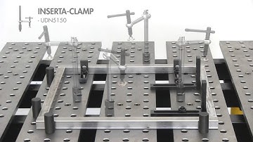 Setup a basic fixture for square tube frames