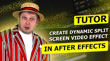 Create Dynamic Split Screen Video Effect in After Effects