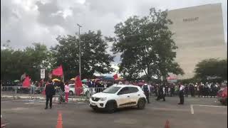 Detalhe externo da solenidade de diplomação de Lula da Silva e Geraldo Alckmin