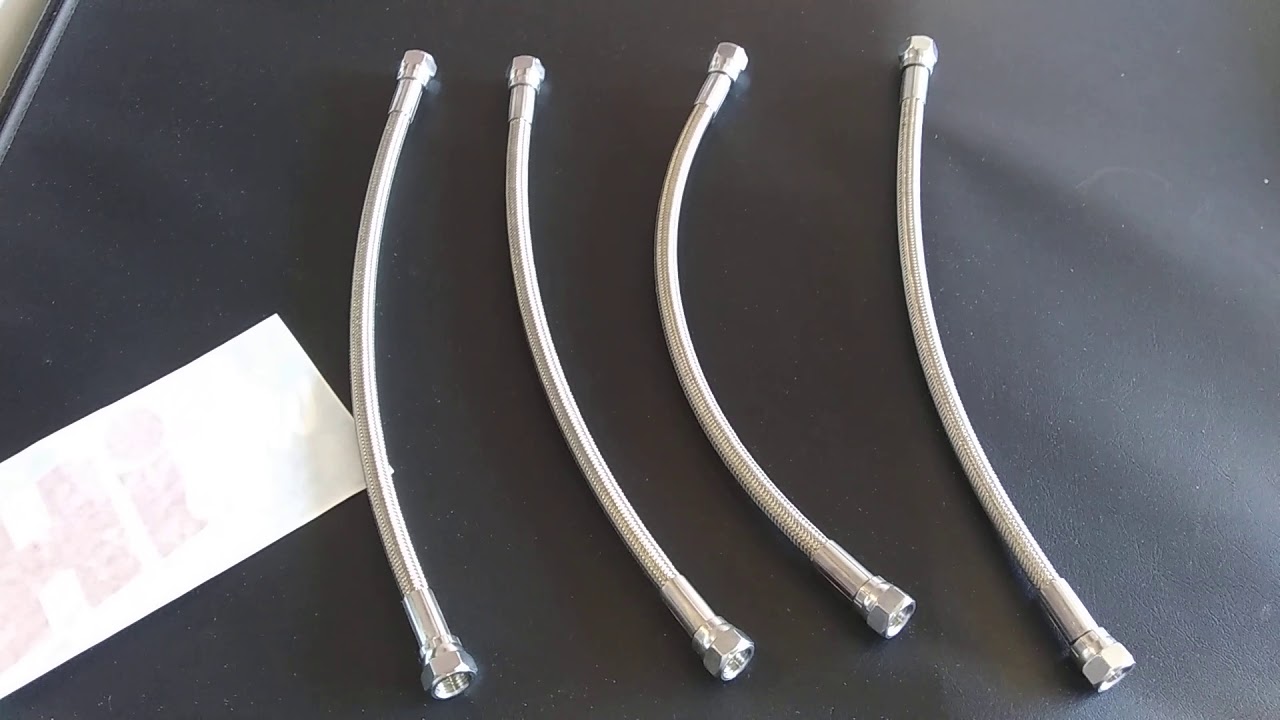 Lowrider hydraulic return hoses chrome YouTube