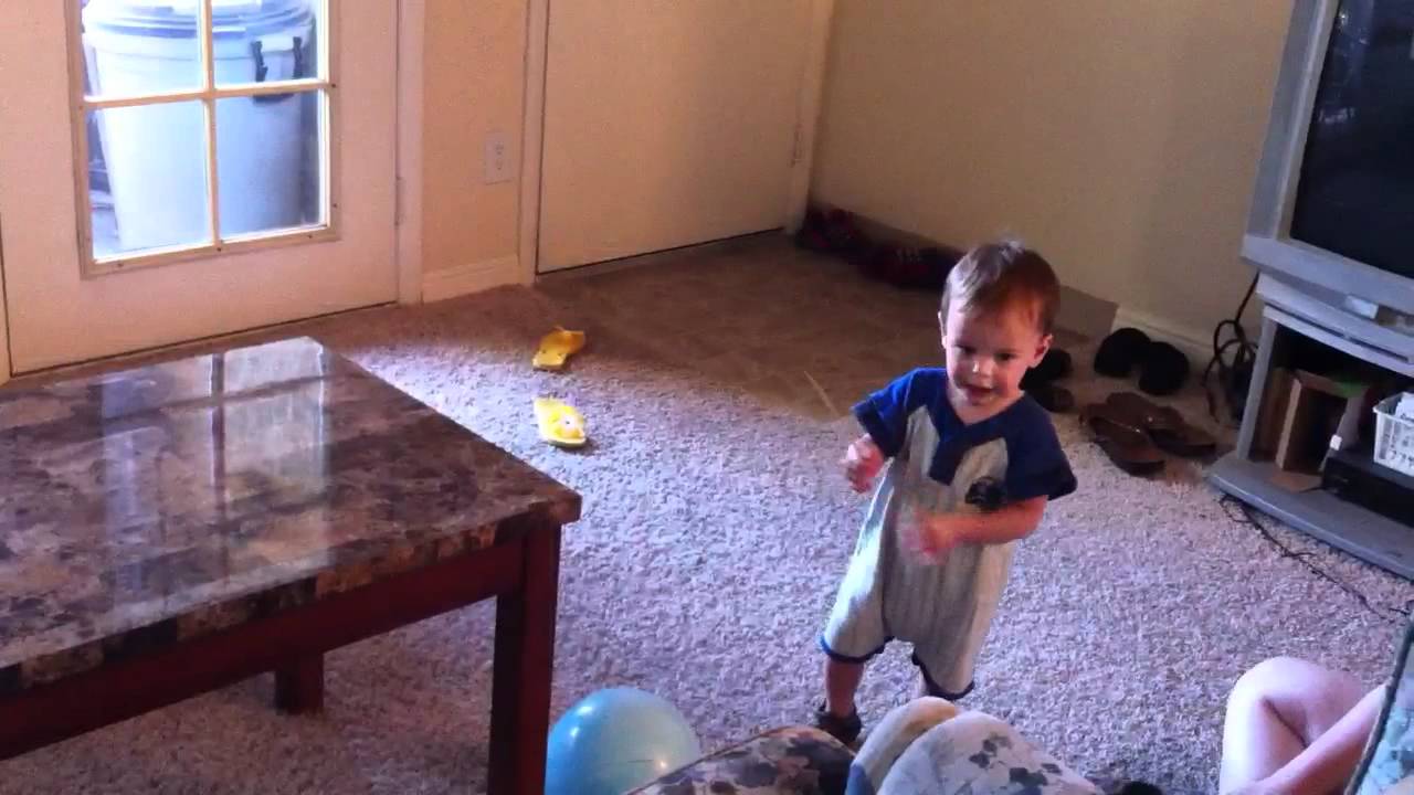 Laughing Baby Bouncing Ball YouTube