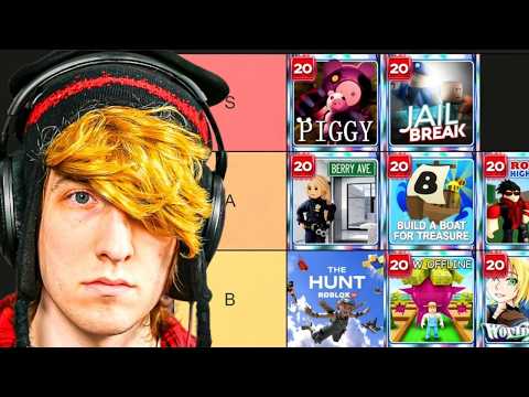 KreekCraft Ranks The Hunt Roblox 20 Badges | Tier List