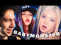 FIRST TIME LISTENING TO BABYMONSTER | ‘SHEESH’ ‘BATTER UP’ ‘Stuck In The Middle’ MV Reaction