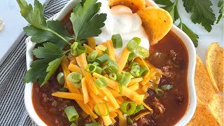 How to Make Slow Cooker Chili