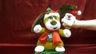 DanDee Christmas Ear Flapping Dog