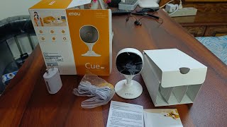 Imou Cue 2c wifi camera unboxing and review